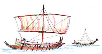 Minoan warship